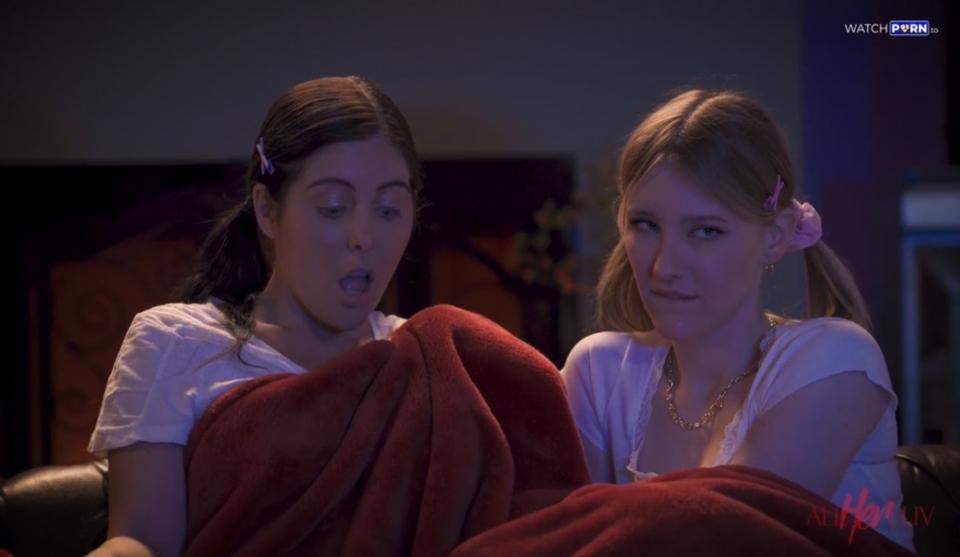Melody Marks, Theodora Day - Movie Night FullHD 1080p