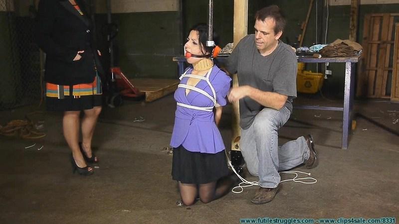 Hannah Perez - Captured, Bound & Tormented By 2 Parolees - Part 1 720p