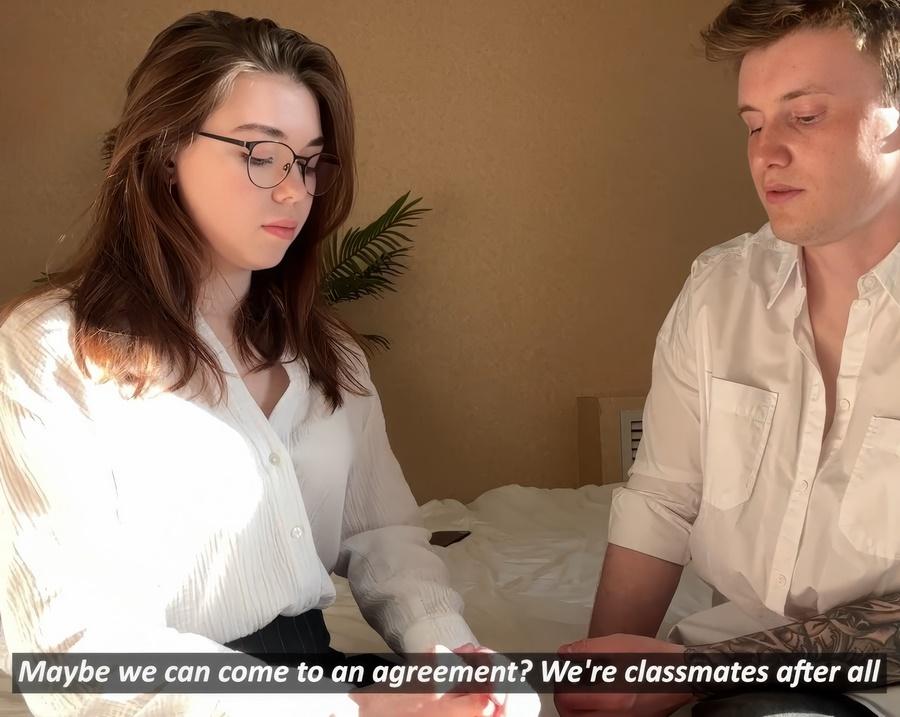 Syndicete - My Classmate Did`t Know That I Was Shooting Her On Video FullHD 1080p