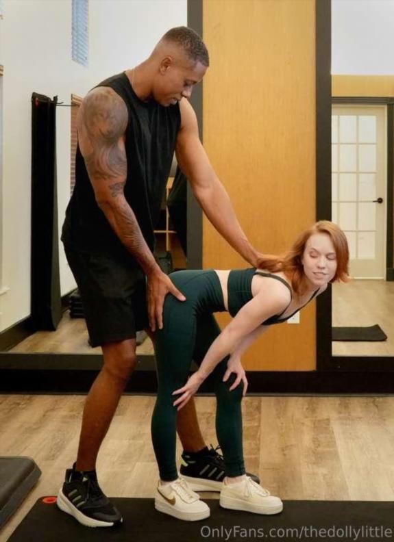 Dolly Little - Creampied By Black Trainer FullHD 1080p