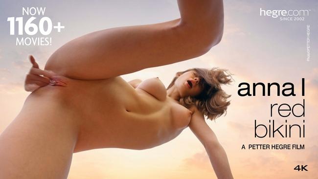 Anna L - Red Bikini 1080p