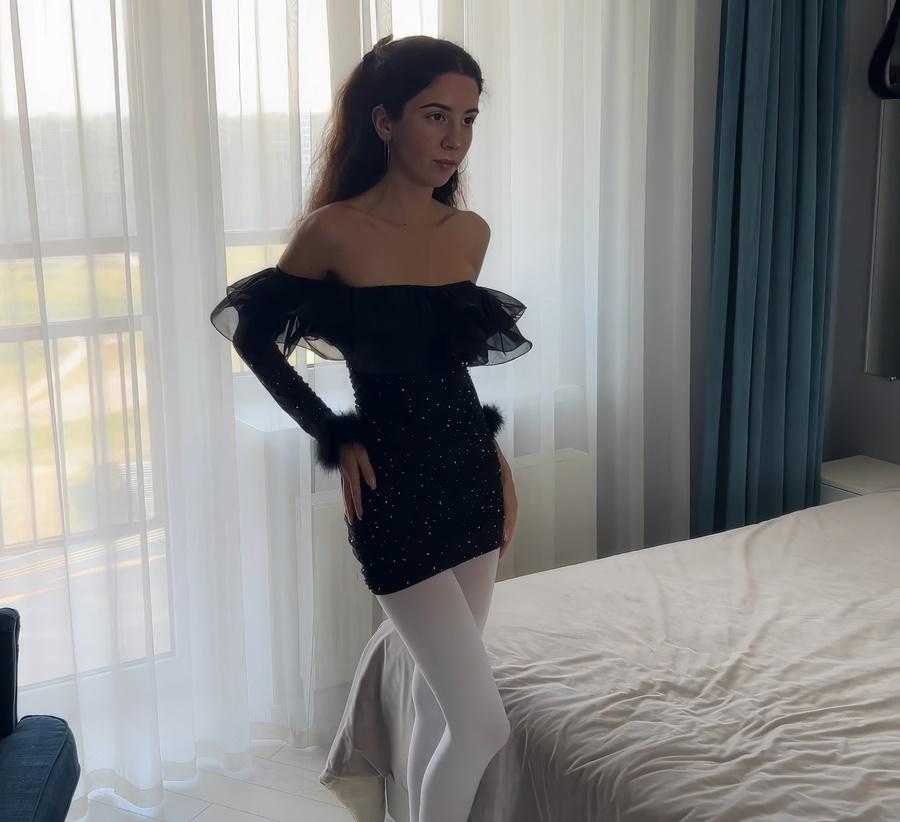 Katty West - Anal Sex With Secretary In White Pantyhose FullHD 1080p