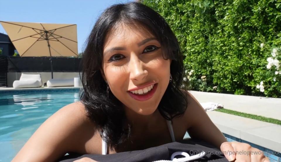 Penelope Woods - Big White Cock Pool Party FullHD 1080p