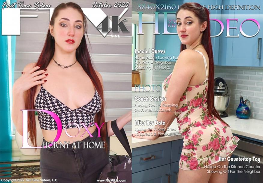 Domina Doxy - Horny At Home 4K 2160p/FullHD 1080p