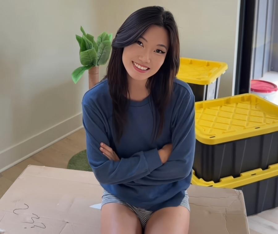 Lucy Mochi - Cute Asian Girl Next Door Lets Me Cum In All Three Holes Anal FullHD 1080p
