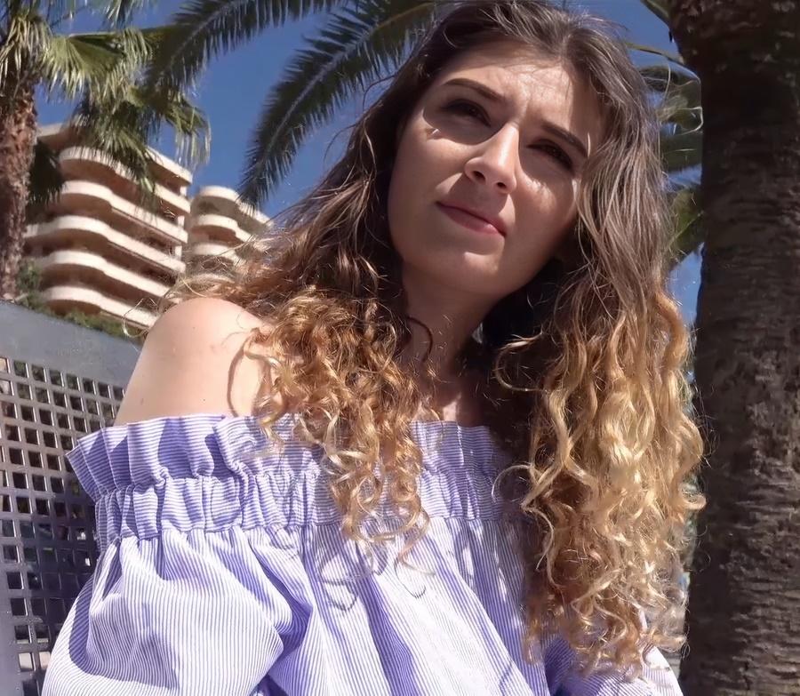 Candice Demellza - Holidaymaker Braces Candice With Small Tits Talk To Public Casting Sex At Magaluf On Mallorca FullHD 1080p