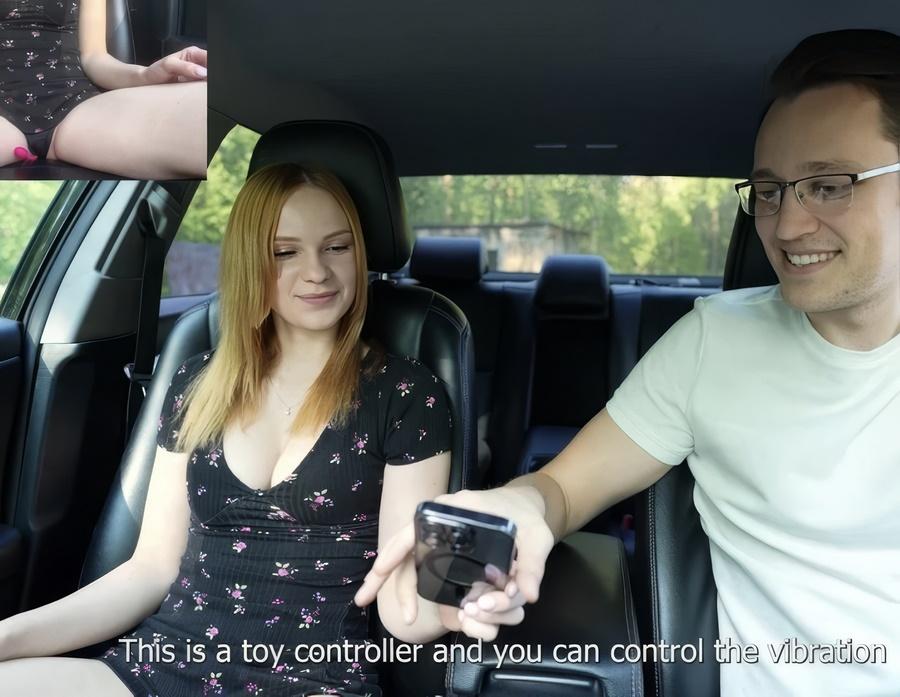 Verlonis Alina - Surprise Verlonis For Justin Lush Control Inside Her Pussy While Driving Car In Public UltraHD/4K 2160p