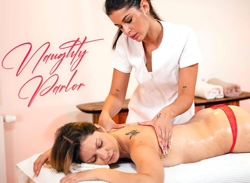 Asandra Dewy, Rebecca Volpetti - Naughty Massage Parlor FullHD 1080p