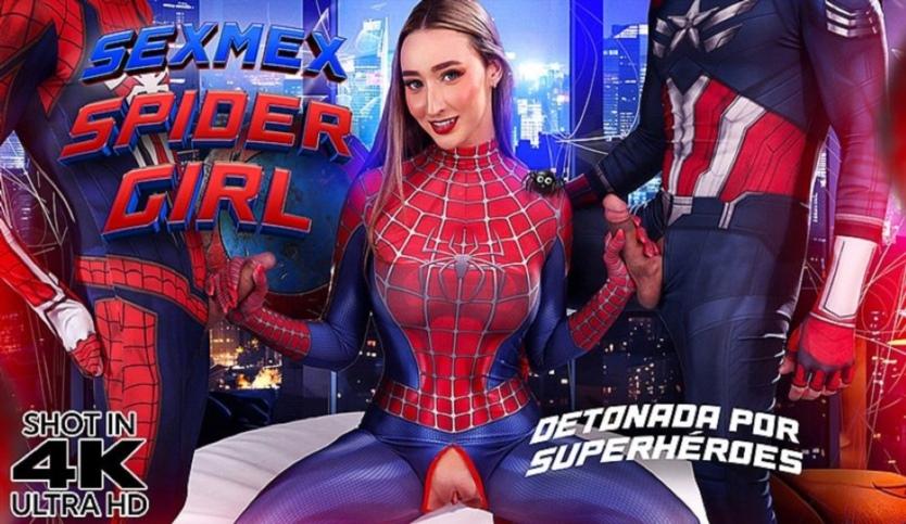 Lula Stocch - Spider Girl Banged By Superheroes FullHD 1080p