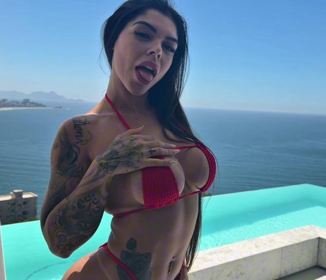 Gabriella Euzebio - Naughty Brazilian Rides A Huge Dick And Takes A Cumload On Her Tits! Gabriella Euzebio  FullHD 1080p/HD 720p