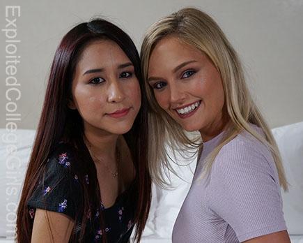 ExploitedCollegeGirls.com - Winter Bell, Vanessa Voxxx - Winter Vanessa Threeway - SD/1080p