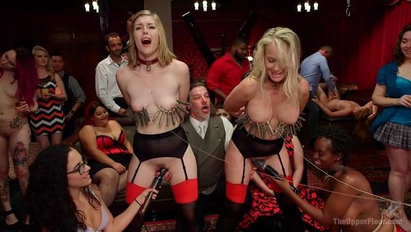 Simone Sonay, Ella Nova - BDSM and Rough Sex (Battle of the Senior Slaves) (720p)