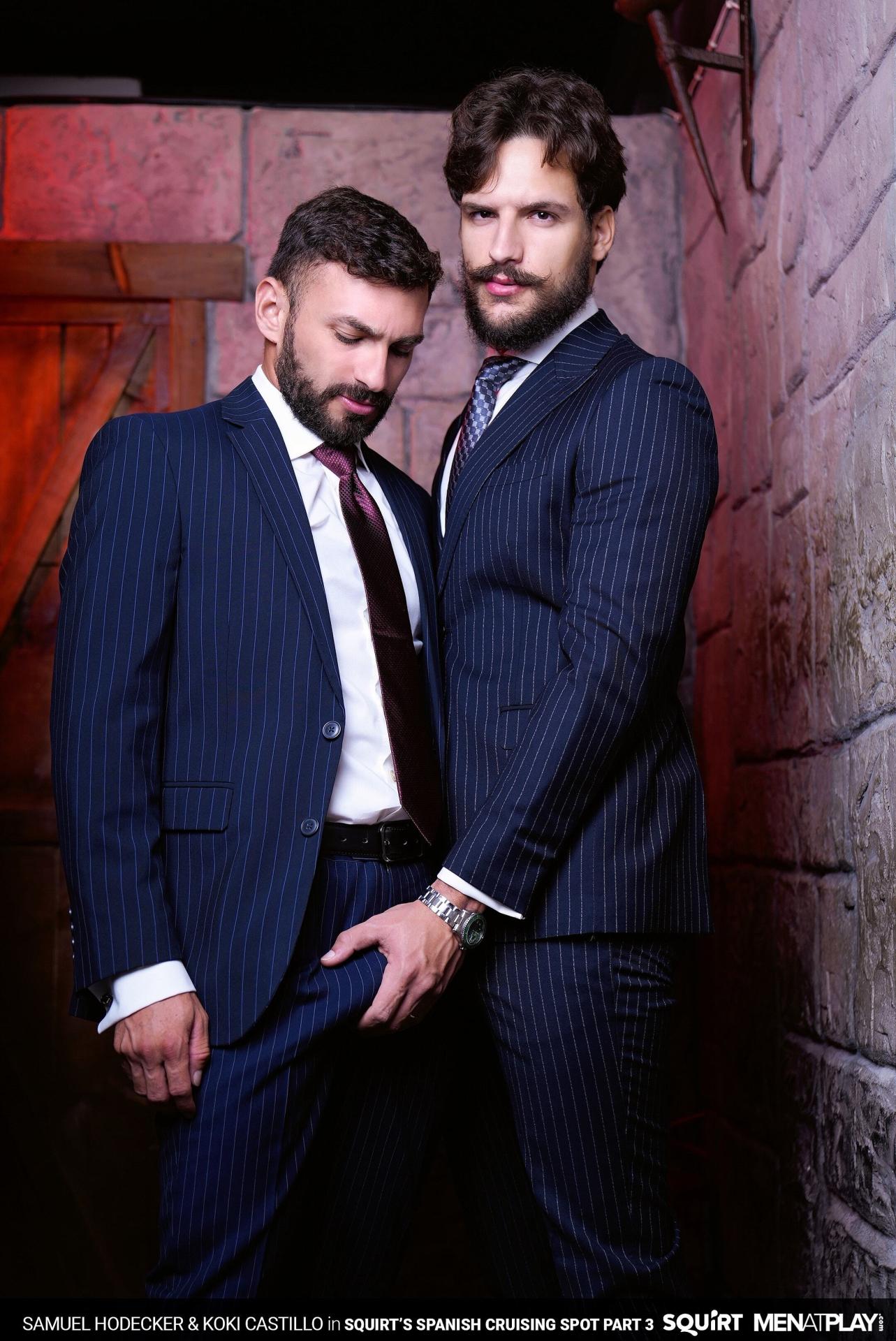 MenAtPlay - Squirt's Spanish Cruising Spot, Part 3 - Koki Castillo, Samuel Hodecker - FullHD/1080p