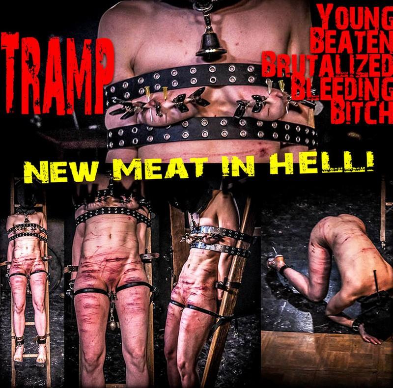 Tramp - Young Beaten Brutalized Bleeding Bitch 1080p