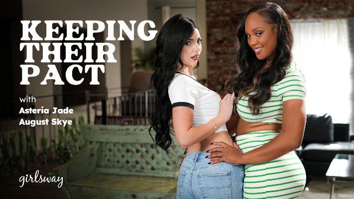 August Skye, Asteria Jade - Keeping Their Pact FullHD 1080p