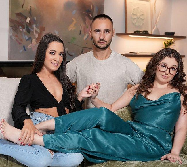 Freya Von Doom, Leana Lovings - Three is Better Than One FullHD 1080p