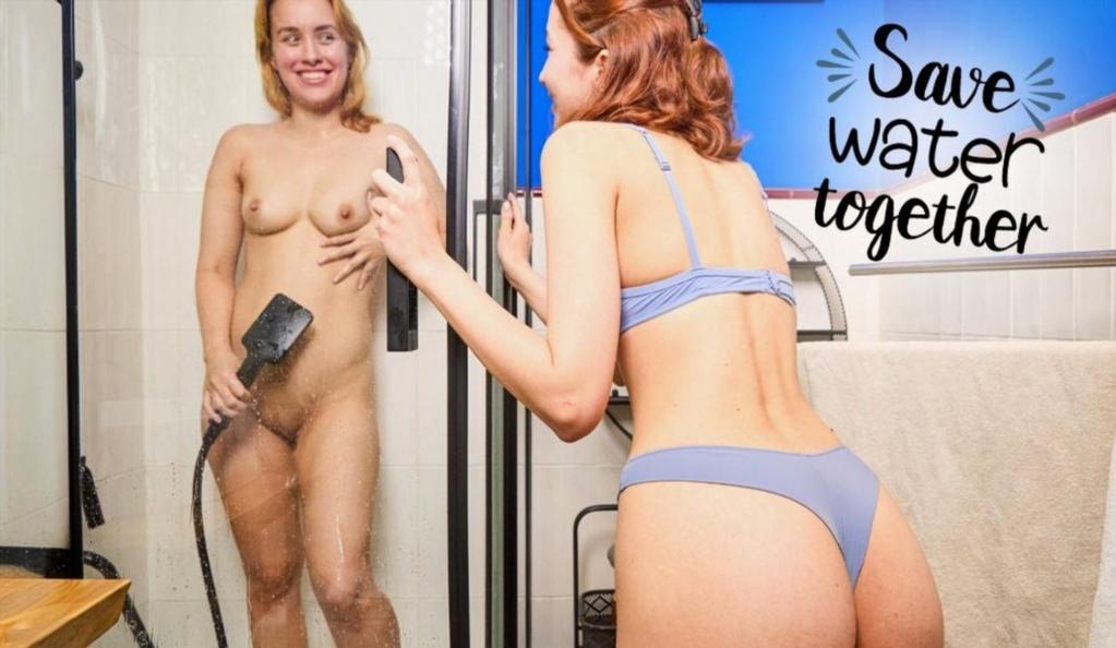 Angel Jolie, Alison Lip - Hot Fuck After Steamy Shower FullHD 1080p