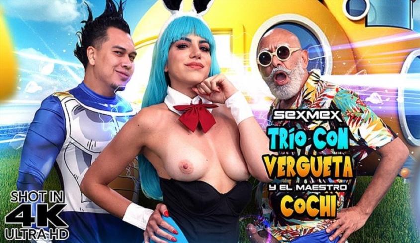 Michelle Dom - A Threesome With The Prince Of Saiya-Boners And Basty Roshy FullHD 1080p