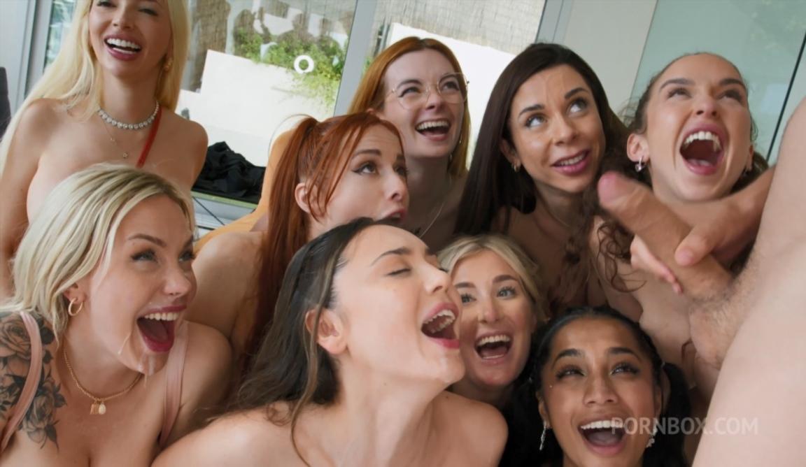 No-Holds-Barred Orgy for Catherine Knight's Birthday Men vs. 11 Sex-Starved Women FullHD 1080p
