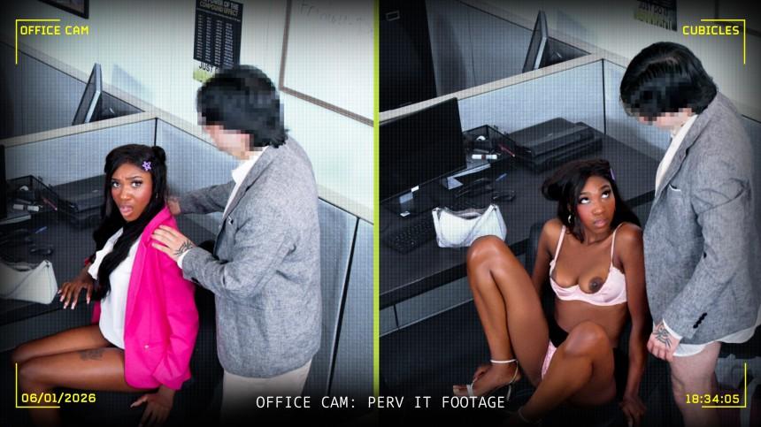 Poppy Cox - Perv IT Guy: Fuck the Nerd or Lose the Job (Power Corrupts) FullHD 1080p/HD 720p