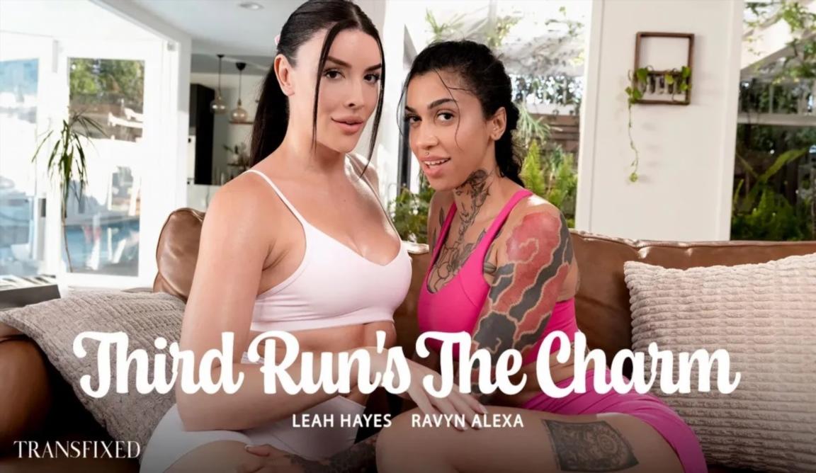 Leah Hayes, Ravyn Alexa - Third Run's The Charm FullHD 1080p