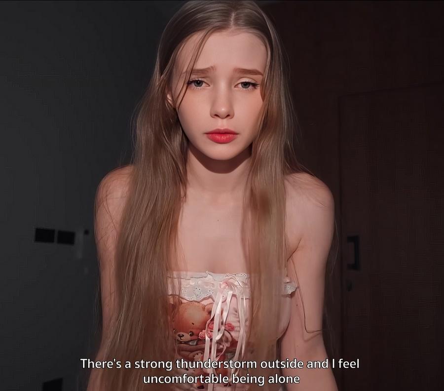 Diana Rider - Stepsis Scared Of The Thunder Get In My Bed Right Now FullHD 1080p