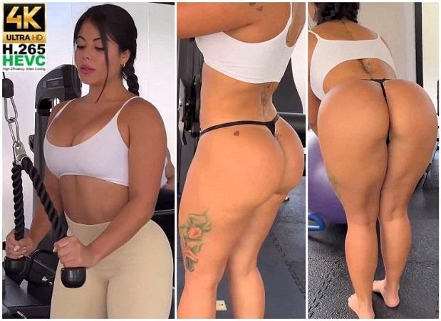 Steffy Moreno - Steffy Moreno Hooks Up With Ripped Stud At The Gym 1080p / 2160p