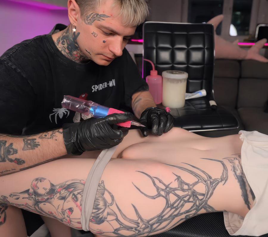 Pinkloving - Day Two In The Life Of a Tattoo Artist FullHD 1080p