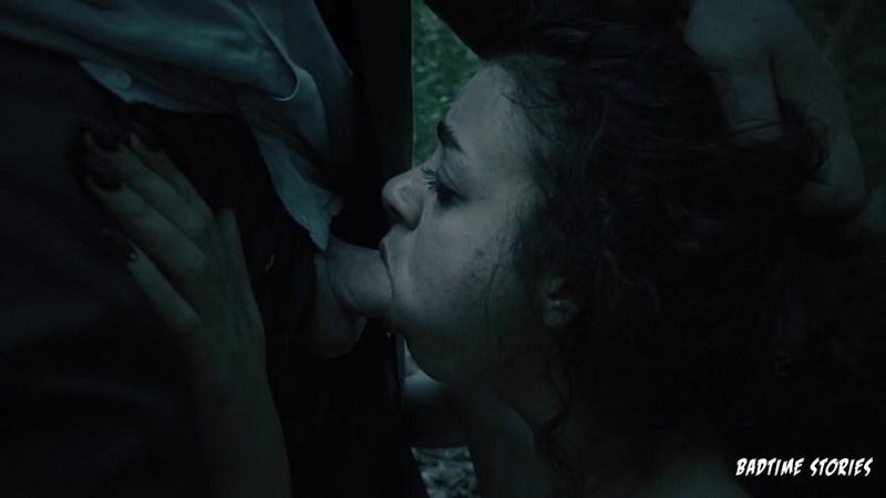 Halloween BDSM story in the forest with German teen Khadisha Latina PT 1 720p