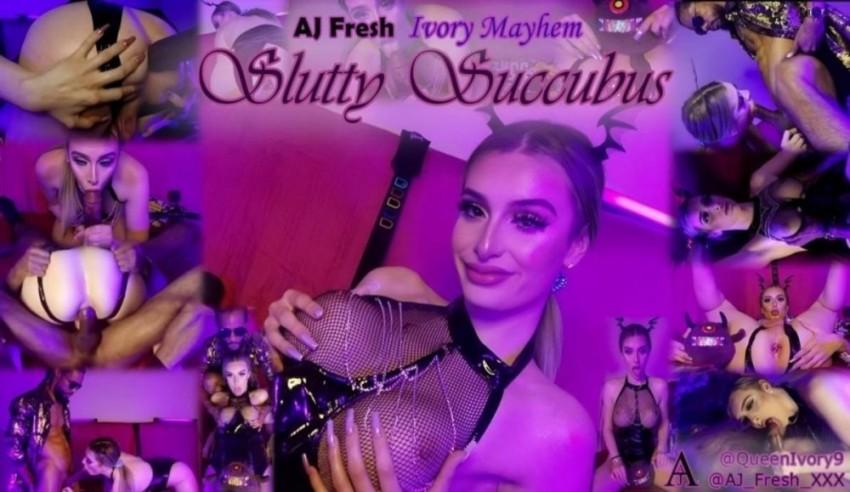 Aj Fresh, Ivory Mayhem - AJ Fresh & Ivory Mayhem Slutty Succubus - 1080p