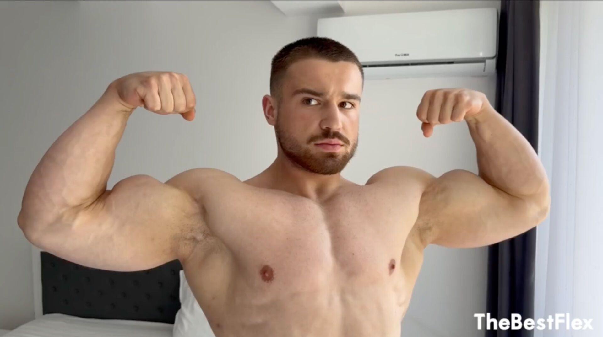 TheBestFlex - Fire Nick - Muscle Worship and Jerk Off - HD/720p