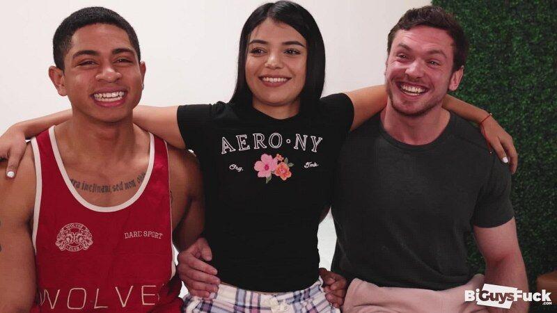 BiGuysFuck - Andy McBride, Leon Foreman, Yulissa Fox - HD/720p