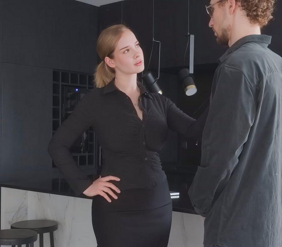 Cumatozz - Female Boss Wanted To Fire Employe But Changed Her Mind FullHD 1080p