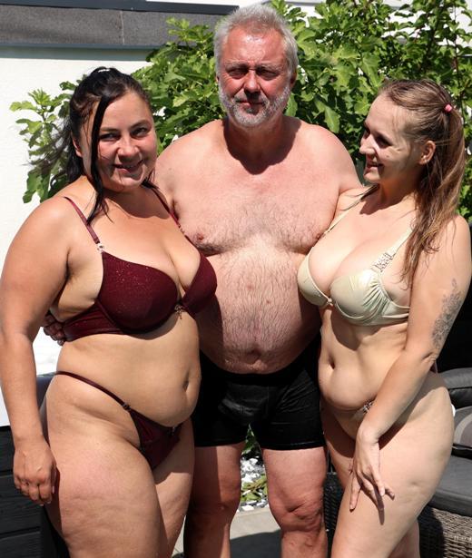 Lola Minie, Christina Santes - An Old Dick Is Good For Her  FullHD 1080p
