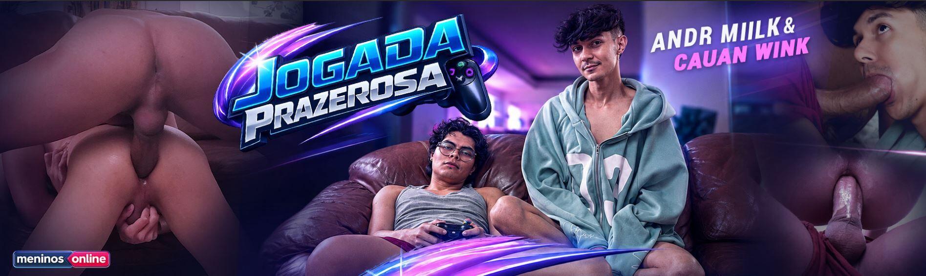 MeninisOnline - Andr Miilk, Cauan Wink - Jogada Prazerosa - FullHD/1080p