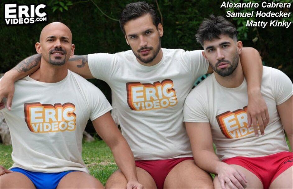 EricVideos - Alexandro Cabrera, Matt Kinky, Samuel Hodecker - He Loves Double Penetration - FullHD/1080p