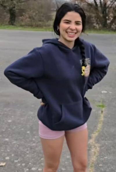 Passionsecret07 - My Neighbor Had Never Ridden Kite Skates and Ended up Riding My Cock Outdoors FullHD 1080p