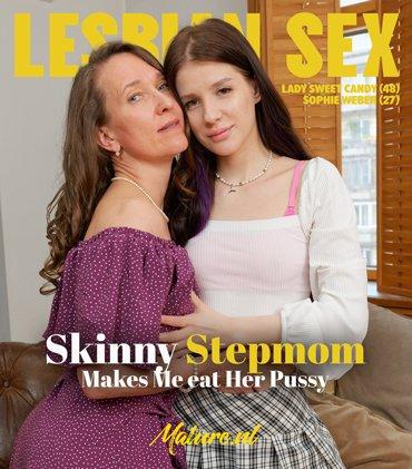 Lady Sweet Candy, Sophie Weber - Skinny MILF Lady Sweet Candy Sits on Sophie Weber's Face for a Lesbian Orgasm FullHD 1080p