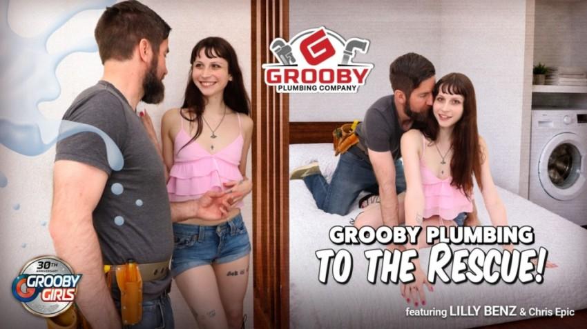Lilly Benz - Grooby Plumbing To The Rescue - 1080p