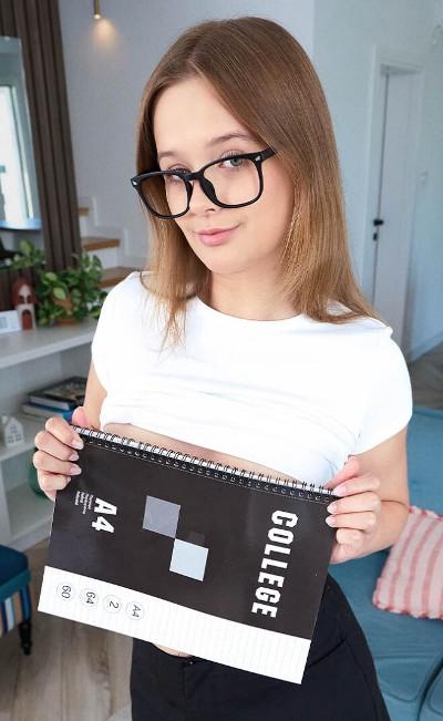 Katrina Lunk - This Cock Is Your Homework FullHD 1080p