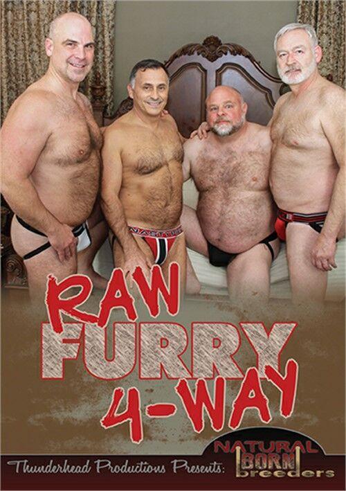 NaturalBornBreeders - Bishop Sterling, Giovanni Rossi, Tate Manning, Vino Stone - Raw Furry 4-Way - FullHD/1080p