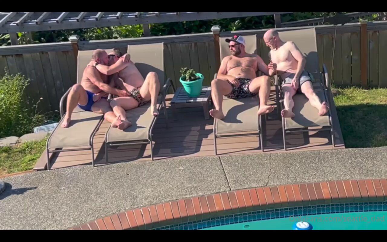 SummerPoolOrgy - Seattle Dad, Furrybikerxxx, Robinxpierce, Jackson Howell, Coryjacobsxxx - HD/720p