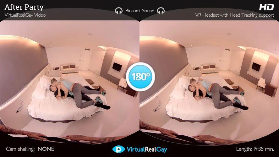 VirtualRealGay - David Pay, Matthew Anders, Aday Traun - After Party - FullHD/1080p
