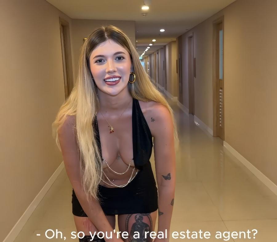 Vallery Ray - Mistook Escort For Real Estate Agent And Got Lucky In His Apartment FullHD 1080p