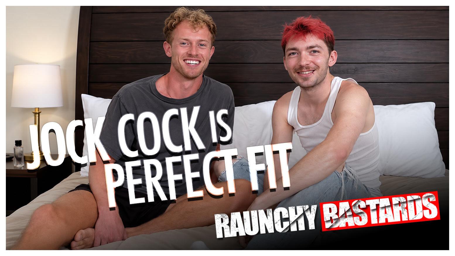 RaunchyBastards - Grayson Storm, Jack Sterling - Jock Cock Is Perfect Fit - HD/720p